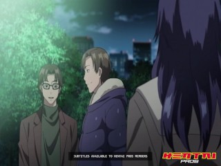 Hentai – Newly married wife pays off her debts by getting gangbanged