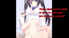 Hestia Anime Edging JOI