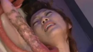 Asami ogawa gets fucked by huge crab